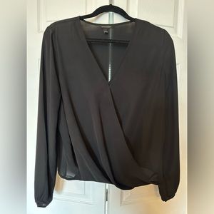 Banana Republic faux wrap top